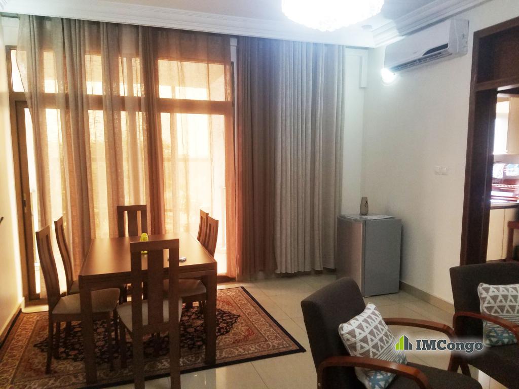 For rent Furnished apartment - Neighborhood Itimbiri Kinshasa Kintambo