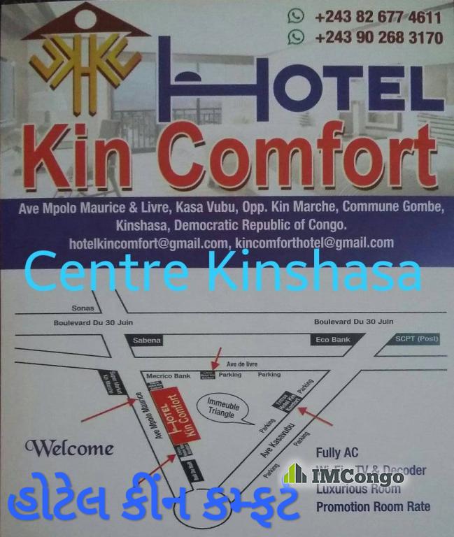Yaku panga Kin comfort - Centre ville Kinshasa Gombe