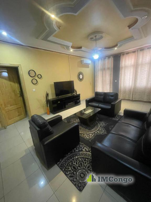 For rent Furnished Apartment - Neighborhood Righini Kinshasa Lemba
