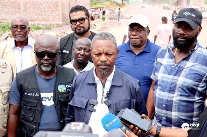 Imcongo - news Mradi wa Rocades: tume ya unyang'anyi yahamasisha mito ya Lutendele